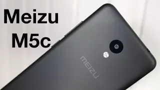 Meizu M5c: первая распаковка и первые впечатления