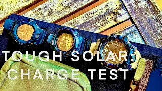 How long does G-Shock Tough Solar Take to Charge? #ToughSolar #GShock #HourBeepClub #Rangeman GW9400