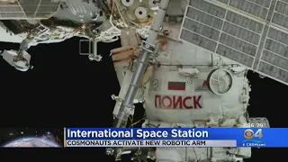 Russian Cosmonauts Go On Spacewalk Outside ISS To Activate New Robotic Arm
