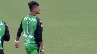 Sandeep lamichhane babal wicket bbl