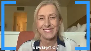 Martina Navratilova says Lia Thomas shouldn't swim against women | NewsNation Prime