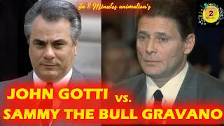 John Gotti Vs Sammy the Bull Gravano : Mobster Clash