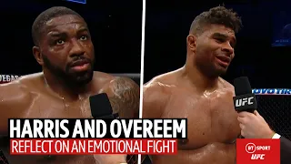 Emotional Walt Harris on returning to UFC after the loss of his stepdaughter