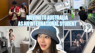 Moving to Australia as an international student 🇦🇺 Vlog ✈️