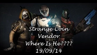 Destiny Vendor ''Where to find Strange Coin Vendor'' 19,09,14