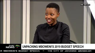 Unpacking Mboweni's 2019 budget speech