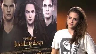 Kristen Stewart on growing up with the franchise - Twilight Saga - Breaking Dawn Part 2 interview