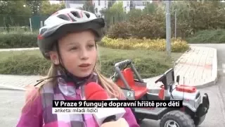 V Praze 9 funguje dopravní hřiště pro děti