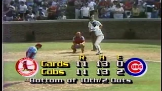 Harry Caray's call - Sandberg game vs Cardinals June 23 1984