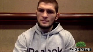 Хабиб Нурмагомедов отвечает на вопросы фанатов перед UFC 219 [русская озвучка от My Life is MMA]