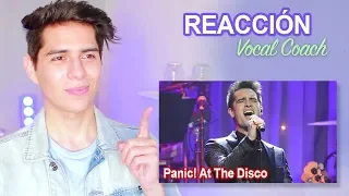 Reacción y Análisis a la Voz de Brendon Urie / Panic at the disco - Vocal Coach Reacciona | Vargott