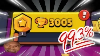 I GOT 3000 TROPHIES IN BRAWL STARS!!!🔥🤤😎