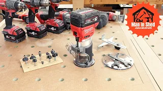 Milwaukee M18 Palm Router Review. "The Re-Do!!