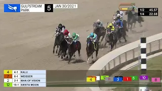 Gulfstream Park January 30, 2021 Race 5