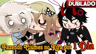 [DUBLADO] Fazendo CIUMES no KIRA por 1 dia  Mini Filme | Gacha Club