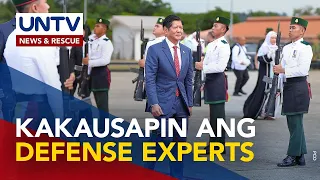 PBBM, nasa Singapore para sa defense summit; Legal at geopolitical position ng PH sa WPS, igigiit