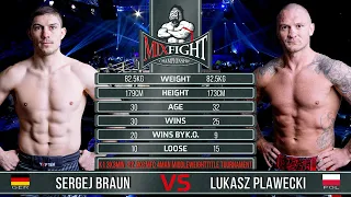 Sergej Braun Vs. Lukas Plawecki | MFC 4-Man Middleweighttitle Tournament Full Fight | December 2019