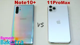 Samsung Note 10 Plus vs iPhone 11 Pro Max SpeedTest and Camera Comparison