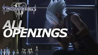 ALL KINGDOM HEARTS Intros 2002-2019 (HD) in Chronological Order