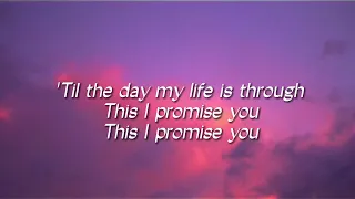 This I Promise You   Cover:Music travel Love-Lyrics