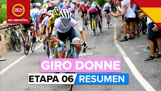 Giro de Italia Femenino | Resumen Etapa 6