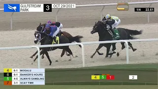 Gulfstream Park Carrera 3 - 29 de Octubre 2021