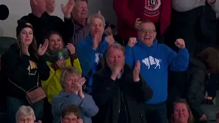 #AGITopShots - 2023 Tim Hortons Brier - Manitoba's Matt Dunstone through the port for the win