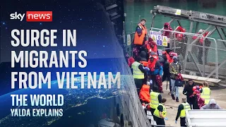 What's behind the surge in Vietnamese migrants crossing the Channel? | Yalda Explains