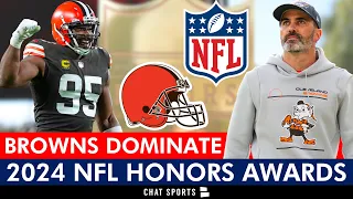 Cleveland Browns DOMINATE At 2024 NFL Honors Awards Ft. Myles Garrett, Kevin Stefanski & Joe Flacco