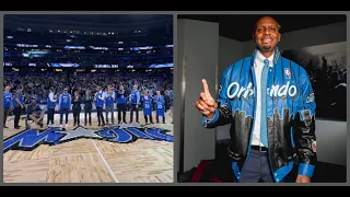 Orlando Magic Legends Support Shaq's Jersey Retirement!!