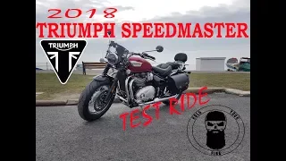 triumph speedmaster 2018 test ride