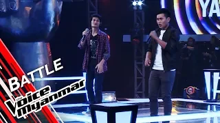 Lynn Khatt VS Grin Go: Yuu Chin Yaung Saun Ma Nay Nat(Lay Phyu) | Battle - The Voice Myanmar 2019