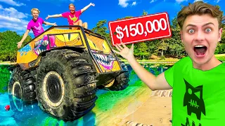 I DROVE A $150,000 AMPHIBIOUS TANK ON WATER!!