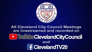 Cleveland City Council Meeting, May 22, 2023