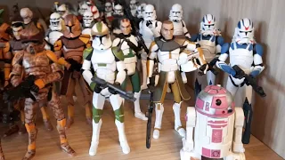 My complete Star Wars The Clone Wars Action Figure Collection: Collection Update!