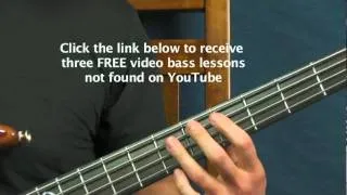 beginner bass guitar lesson buffy the vampire slayer theme song sarah michelle gellar