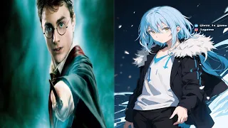 Harry Potter reacts to Harry as Rimuru/ Part 1?