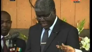 Allocution de M. Robert Beugré MAMBE gouverneur du district d'Abidjan