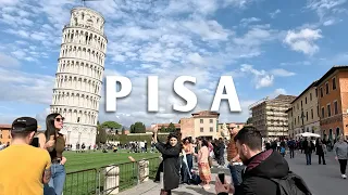 Pisa, Italy walking tour 2023 - 4K
