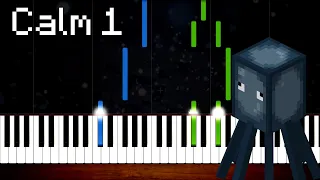 Calm 1 - Minecraft Piano Tutorial [Nivek.Piano]