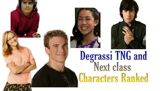 Degrassi Characters Ultimate Ranking