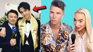 VOCAL COACH Justin reacts to DIMASH's DAD Suprising Him at Performance of "Opera 2"