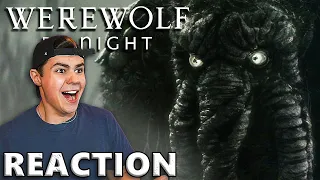 THIS IS AWESOME!!! | Werewolf by Night - Marvel Studios Special REACTION!!