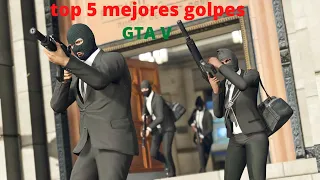 TOP 5 MEJORES GOLPES GTA 5