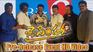 Jai Simha Pre-Release Event Celebrations Special Video HD 1080p || Nayanathara || Miracle Masti ||