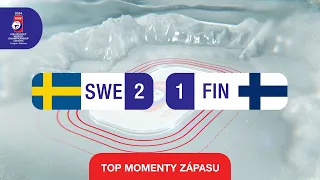 ŠVÉDSKO vs. FÍNSKO | 2:1 pp | IIHF Majstrovstvá sveta 2024 - Highlighty zápasu