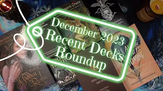 TAROT AND ORACLE DECK HAUL | Recent Deck Roundup | December 2023