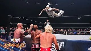 8-Man Action! Lucha Bros & The Hardys vs Butcher, Blade, Jarrett, & Lethal! | 9/15/23 AEW Rampage