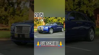 evolution of cars (1995~2023) #rollsroyce #cars #viral #short #vechiles