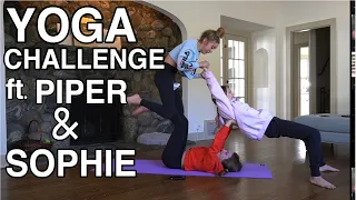 YOGA CHALLENGE ft. Piper Rockelle & Sophie Fergi **HARD**